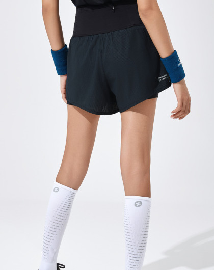 Quần Shorts nữ chạy bộ 2 lớp Race Shorts more