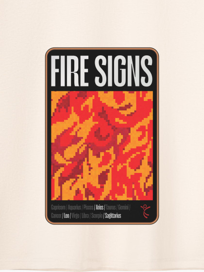 Áo thun Cotton Care & Share in Fire Signs  more