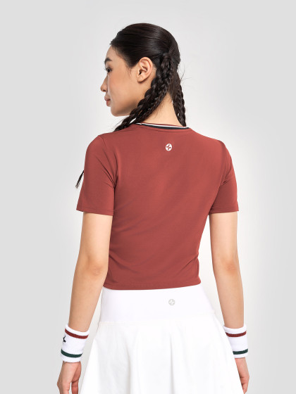 Áo Crop top nữ Pickleball Dink Shot more