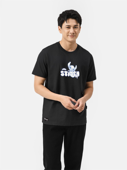Áo thun Cotton 220gsm Regular Disney Stitch Summer 1