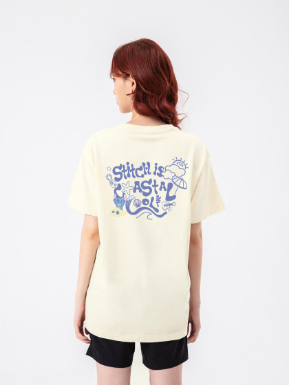 Áo thun Relaxed Fit Regular Disney Stitch Is Coastal Cool more