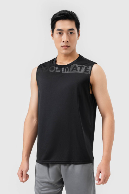 Áo Tanktop Nam Thể Thao Active logo - Outlet