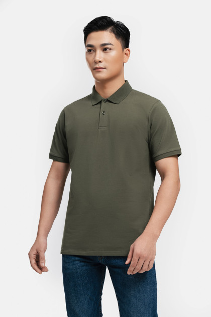 Áo Polo Nam Pique Cotton USA