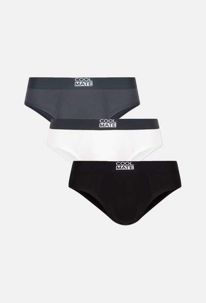 Combo 3 Quần Lót Nam Brief Bamboo