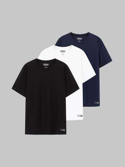 Combo 3 Áo Thun Nam Cotton Compact