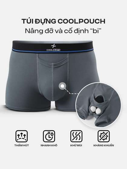 Quần Lót Nam Trunk CoolPouch II more