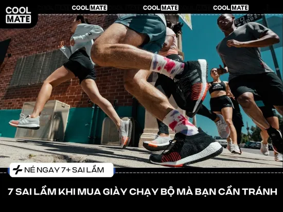 7 Sai Lầm Khi Mua Giày Chạy Bộ Mà Bạn Cần Tránh