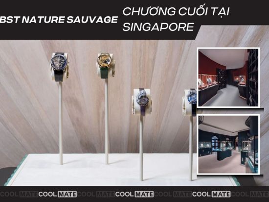 Cartier ra mắt chương cuối BST Nature Sauvage tại Singapore
