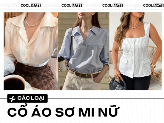 Các loại cổ áo sơ mi nữ: Chọn kiểu cổ áo phù hợp với từng dáng người