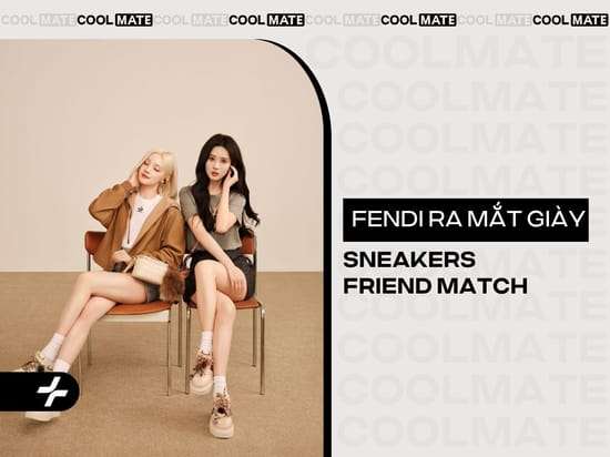Sneakers Fendi Match: Bùng nổ cảm xúc cùng charm cá tính