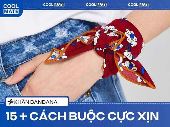 15+ Cách Buộc Khăn Bandana: Đỉnh Cao Phong Cách Cho Nam Nữ
