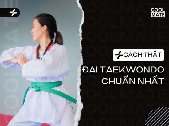 Cách Thắt Đai Taekwondo Chuẩn A-Z: Không Tuột, Tự Tin Tập Luyện