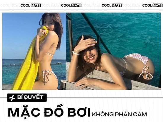 Mặc đồ bơi không phản cảm: Bí quyết tự tin diện bikini, đồ tắm