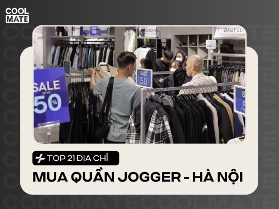 Top 21 địa chỉ mua quần jogger nam giá rẻ Hà Nội đẹp,  chất lượng