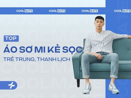 7 mẫu áo sơ mi kẻ sọc Hàn Quốc trẻ trung, thanh lịch