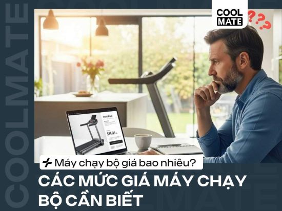 Máy chạy bộ giá bao nhiêu? Các mức giá máy chạy bộ cần biết
