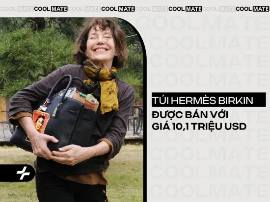 Túi Hermès Birkin của Jane Birkin được bán với giá 10,1 triệu USD
