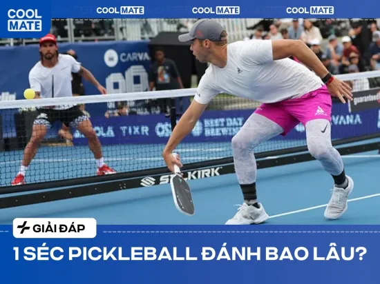 1 Séc Pickleball Đánh Bao Lâu? Chi Tiết Thời Gian Trận Đấu