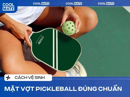 Cách Vệ Sinh Mặt Vợt Pickleball Đúng Chuẩn : Chơi Hay, Bền