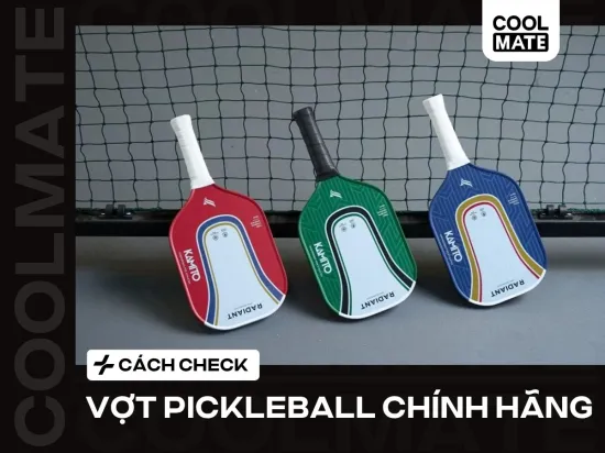 Cách Check Vợt Pickleball Chính Hãng: Soi Chuẩn Như Dân Chơi