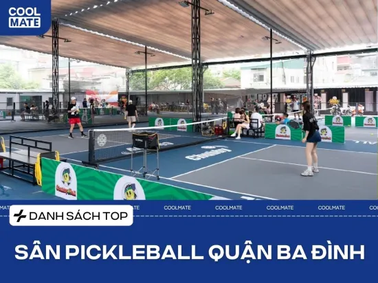 Top 10 sân Pickleball Ba Đình, Hà Nội Chất Lượng 2025