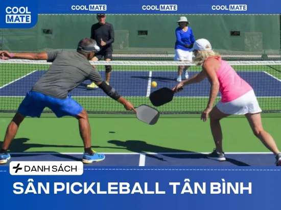 Top 4+ Sân Pickleball Tân Bình Chất Lượng Nhất Hiện Nay