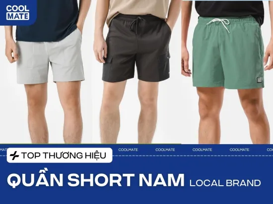 Quần Short Local Brand: Phong Cách Việt Cho Ngày Hè