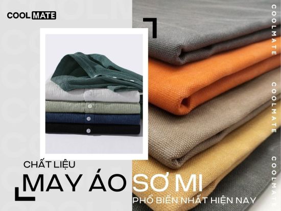 Chất Liệu May Áo Sơ Mi: Bí Quyết Chọn Vải Đẹp, Bền & Phù Hợp