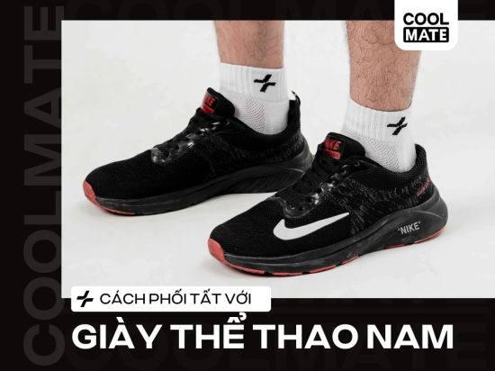 7 cách phối tất với giày thể thao nam hợp trend, cực chất