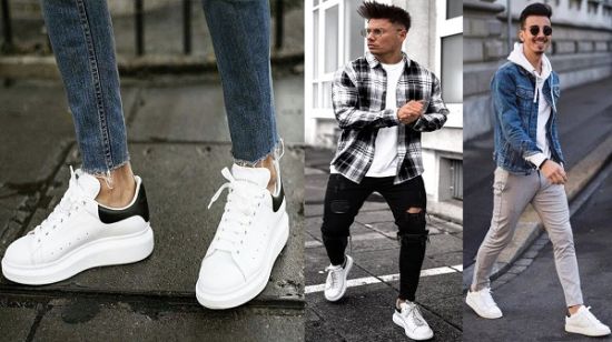 Cách phối đồ nam với giày McQueen "chất lừ" mọi chàng đều mê