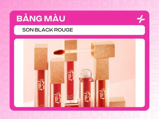 Review Bảng Màu Son Black Rouge Air Fit Velvet Tint Full Ver, Swatch