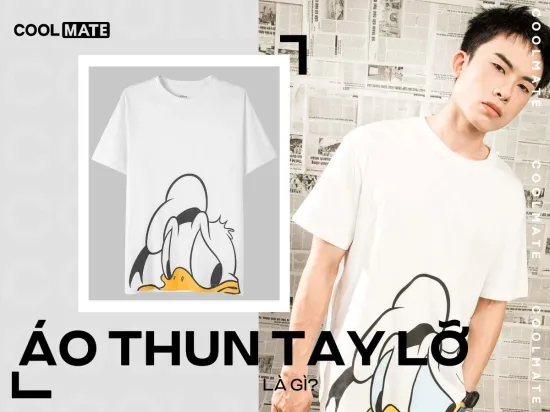 Áo thun tay lỡ là gì? Cơn sốt áo thun tay lỡ của Genz hiện nay