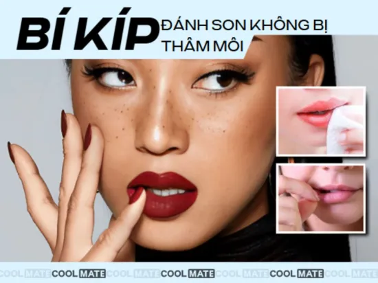 Bí Kíp Đánh Son Không Thâm Môi: Chăm Sóc & Chọn Son Chuẩn