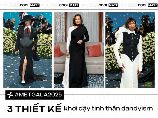 #MetGala2025: 3 thiết kế nam tính khơi dậy tinh thần Dandyism