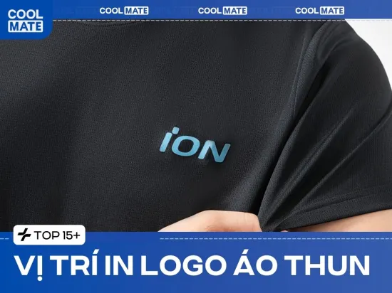 Top 15+ vị trí in logo lên áo thun đẹp và cách chọn chuẩn nhất 2025