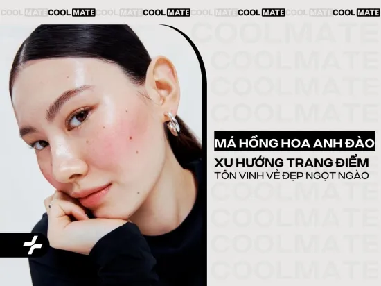 Má hồng hoa anh đào: Xu hướng giúp tôn vẻ đẹp e ấp, ngọt ngào
