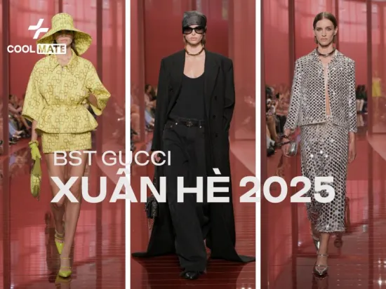 BST Gucci Xuân Hè 2025 tận hưởng vẻ đẹp cổ điển ứng dụng