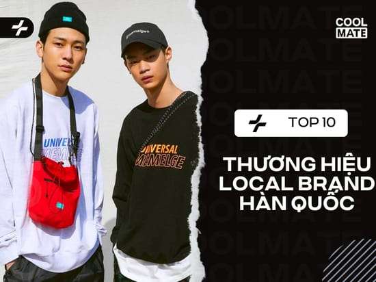 10 thương hiệu local brand Hàn Quốc nổi tiếng được yêu thích