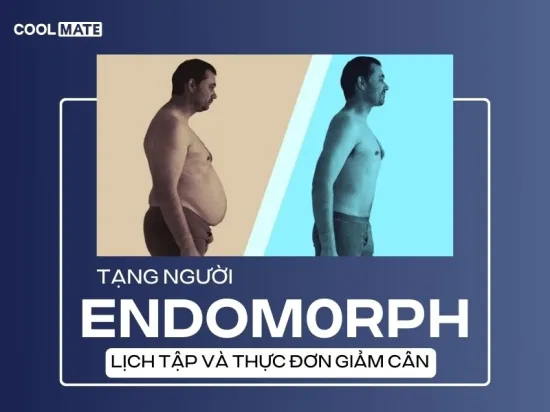 Endomorph là gì? Lịch tập và thực đơn giảm cân cho tạng Endomorph