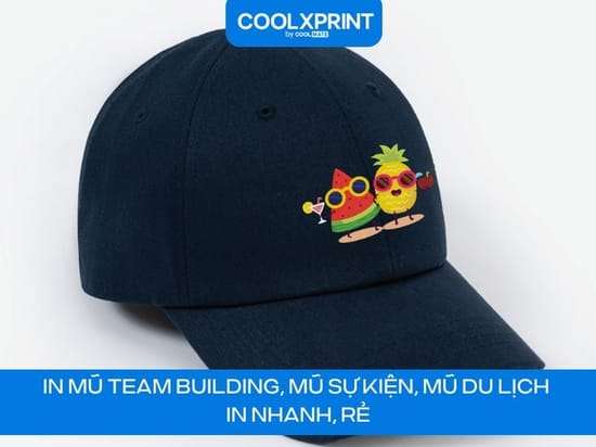 In Mũ Team Building, Mũ Sự Kiện, Mũ Du Lịch | In Nhanh, RẺ