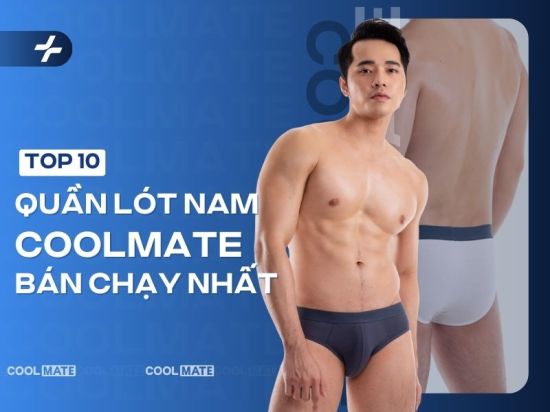 Top 10 mẫu quần lót nam Coolmate bán chạy nhất trên website