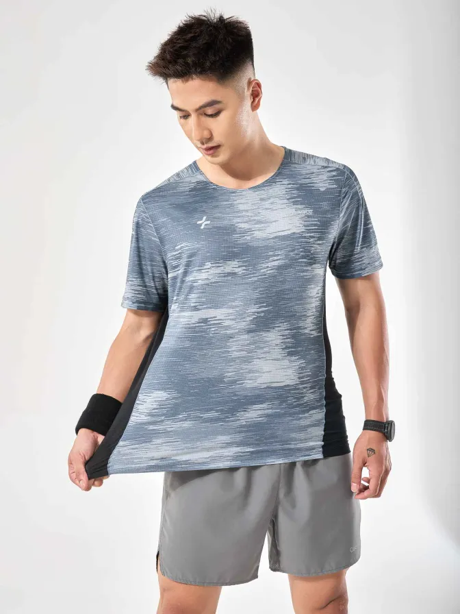 Áo thun chạy bộ Advanced Vent Tech Graphic Camo 3