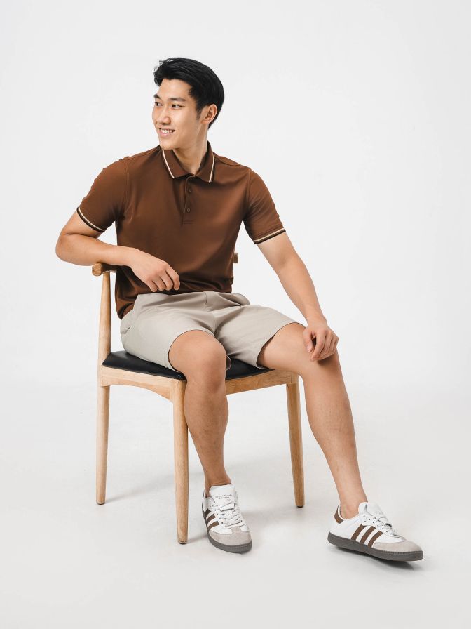 Quần Shorts Nam Kaki Excool 6
