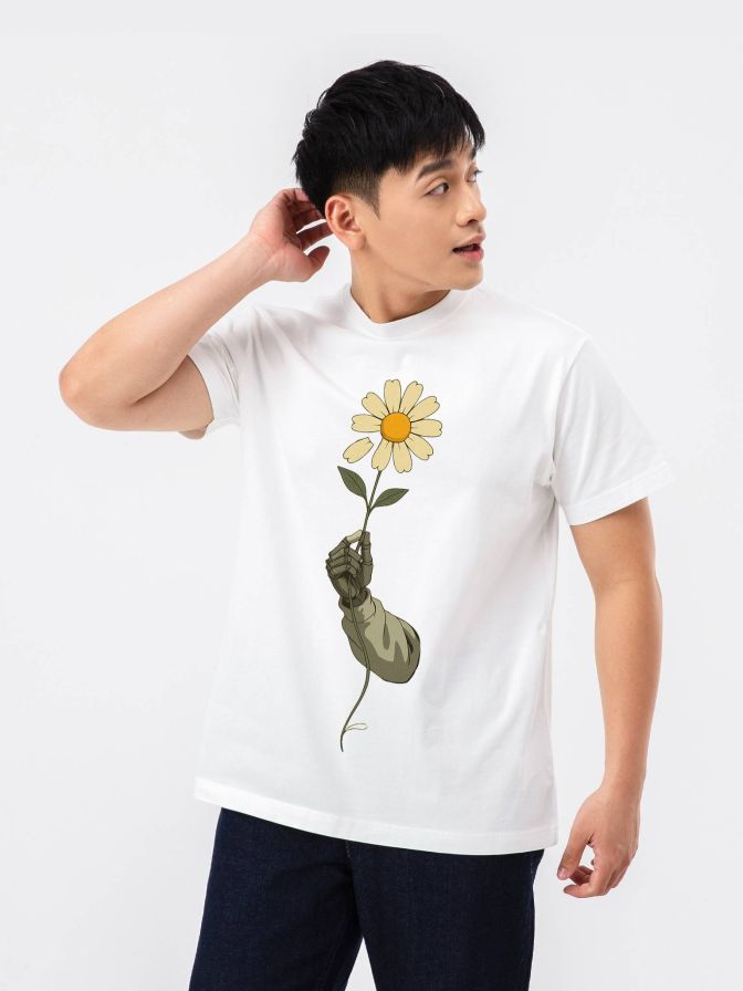 Áo thun Cotton Compact Hoa Cúc 2