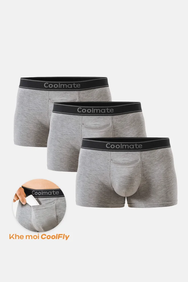 Combo 3 Quần Lót Nam Trunk CoolFly Modal