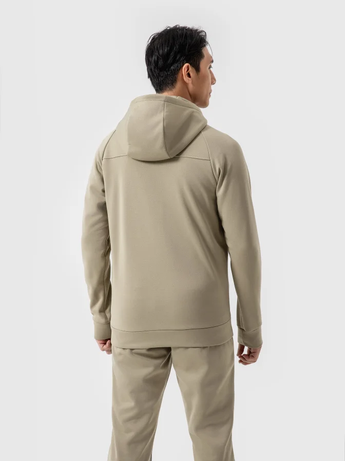 Áo khoác thể thao Fleece Track Jacket Premium có mũ more