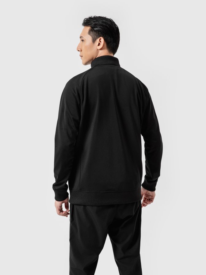 Áo khoác thể thao Track Jacket cổ Rib more