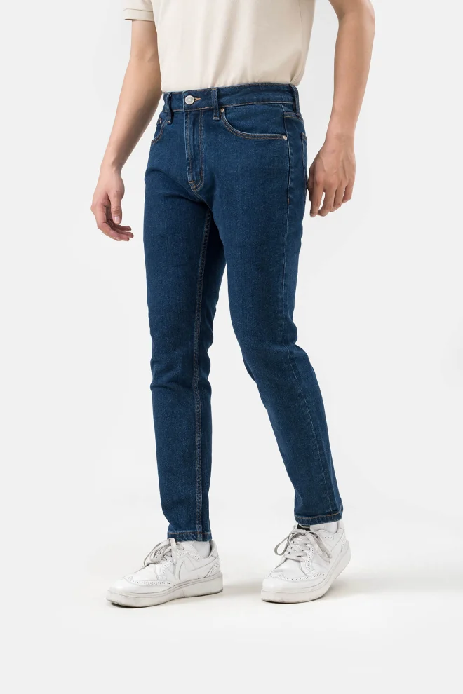 Quần Jeans Nam Basics dáng Slim fit