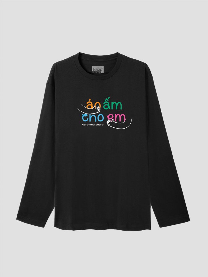 Áo dài tay RELAXED FIT CARE SHARE - ÁO ẤM CHO EM  more