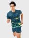 Áo Thun Chạy Bộ Graphic Jungle xanh-la